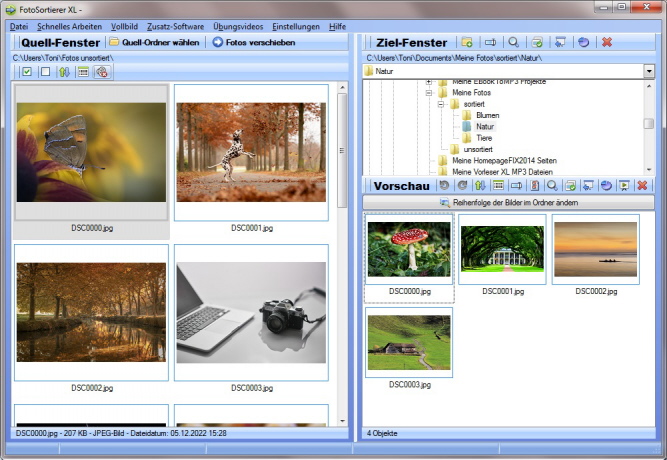 doppelte Bilder löschen border