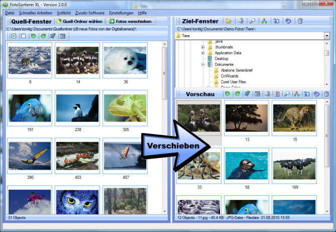 Doppelte Bilder finden